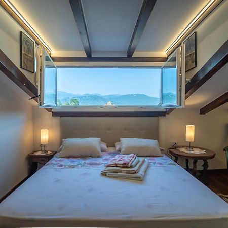 Ferienwohnung Splendida Vista Su Citta Alta Bergamo Exterior foto