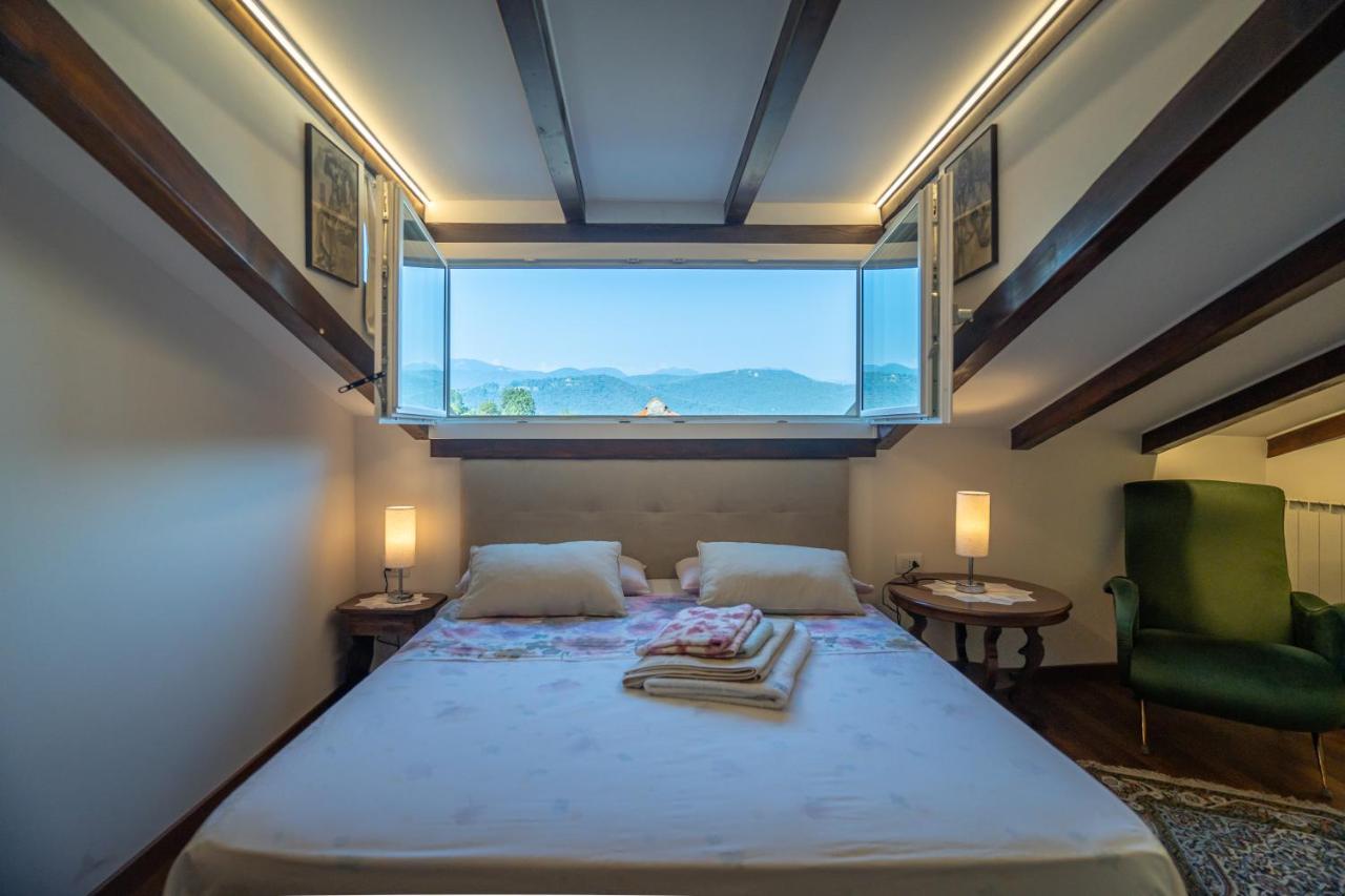 Ferienwohnung Splendida Vista Su Citta Alta Bergamo Exterior foto