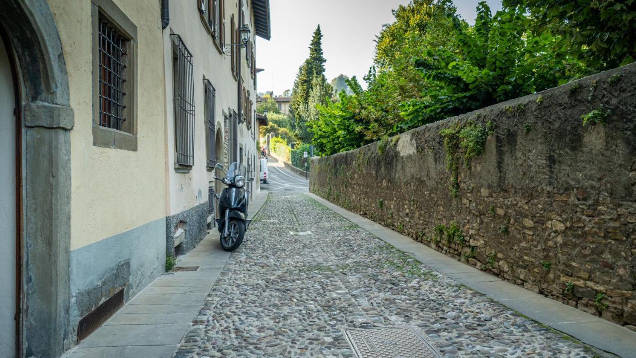 Ferienwohnung Splendida Vista Su Citta Alta Bergamo Exterior foto