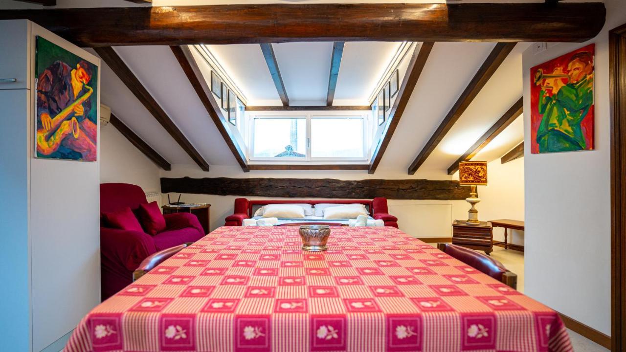 Ferienwohnung Splendida Vista Su Citta Alta Bergamo Exterior foto